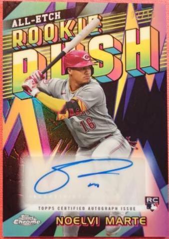 Noelvi Marte [Black Refractor] #CURR-NM
