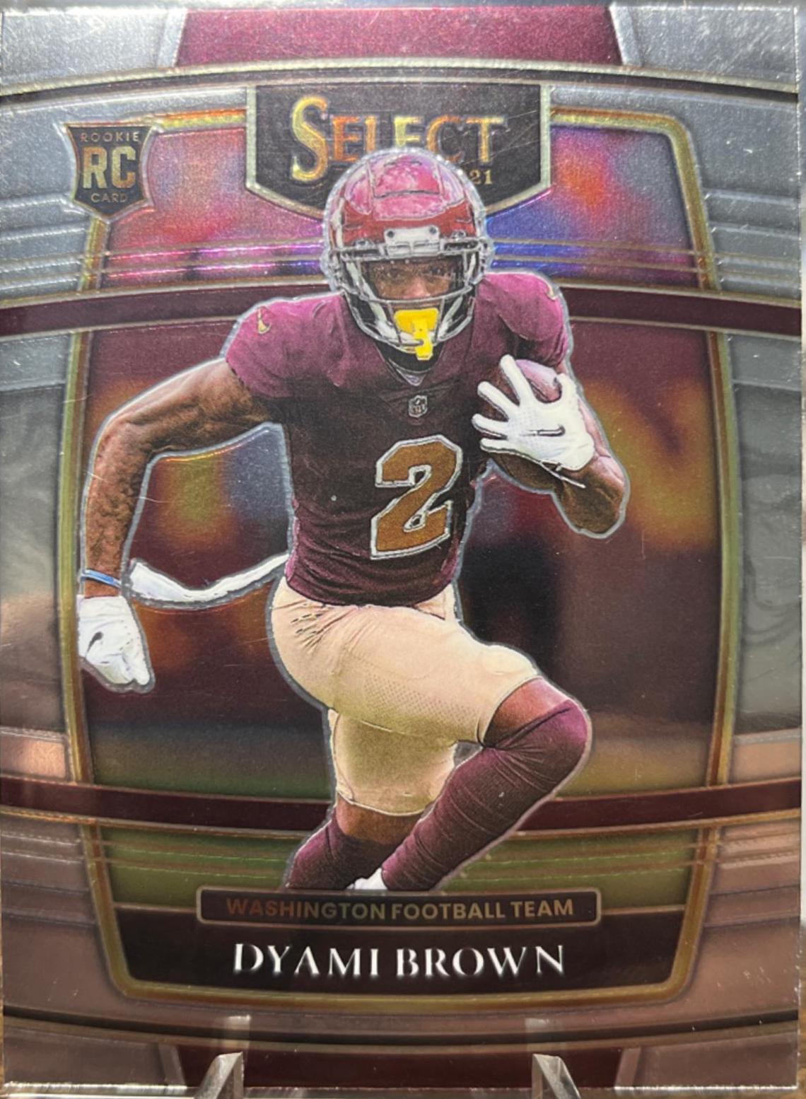 Dyami Brown #67 Football Cards 2021 Panini Select