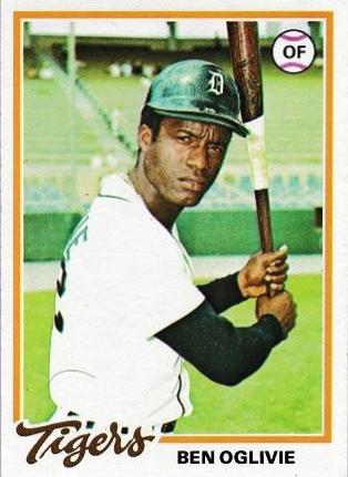 Ben Oglivie #286 Baseball Cards 1978 Topps
