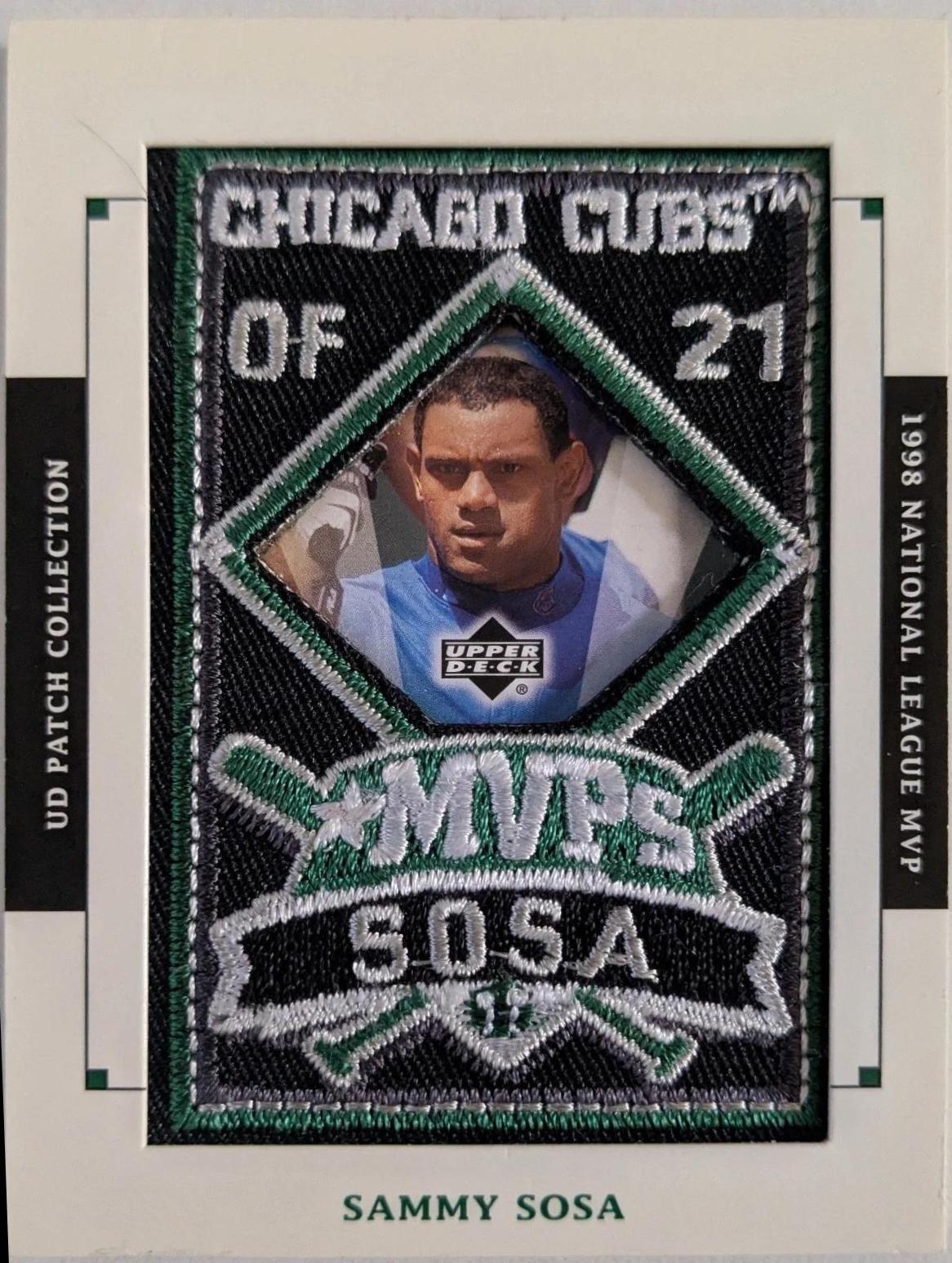 Sammy Sosa #MVP-16 2003 Upper Deck Patch Collection Baseball
