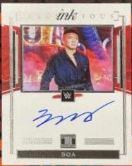 Boa #IL-BOA Wrestling Cards 2022 Panini Impeccable WWE Illustrious Ink Autographs