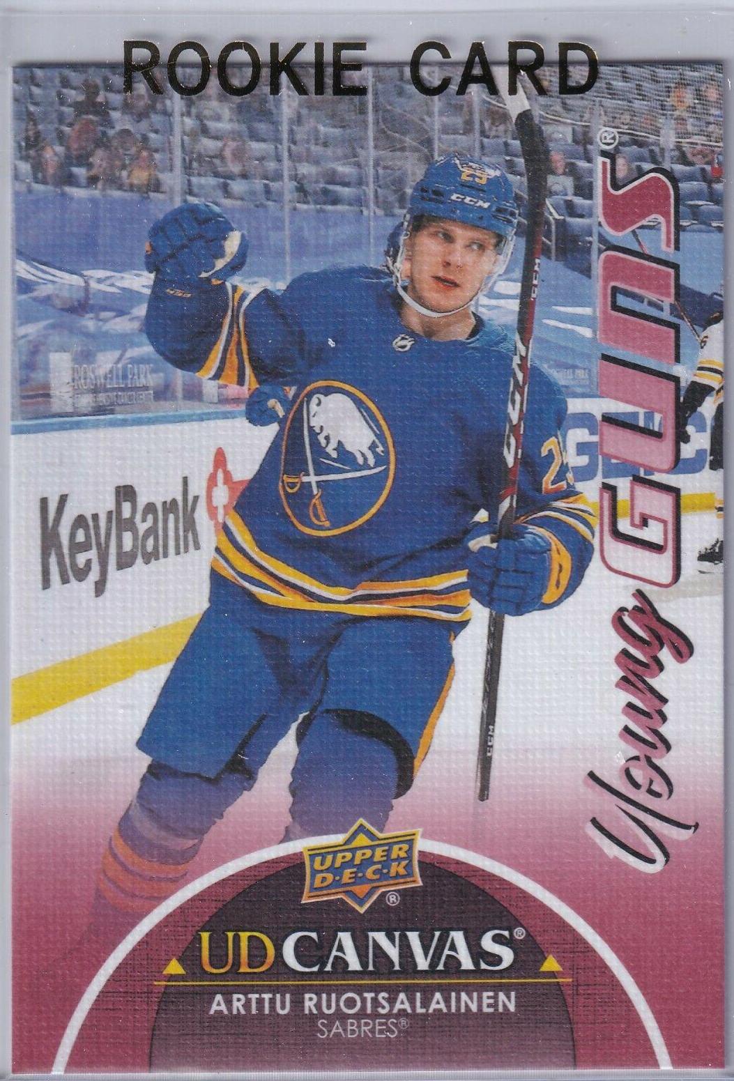 Arttu Ruotsalainen #C119 Hockey Cards 2021 Upper Deck UD Canvas