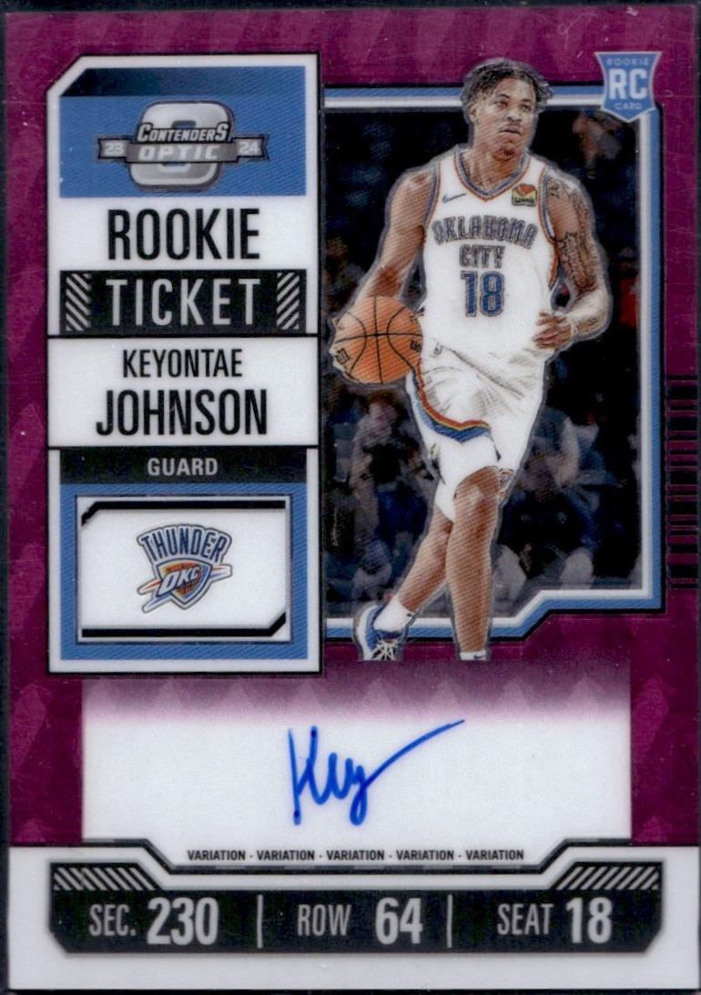 Keyontae Johnson #113 Basketball Cards 2023 Panini Contenders Optic
