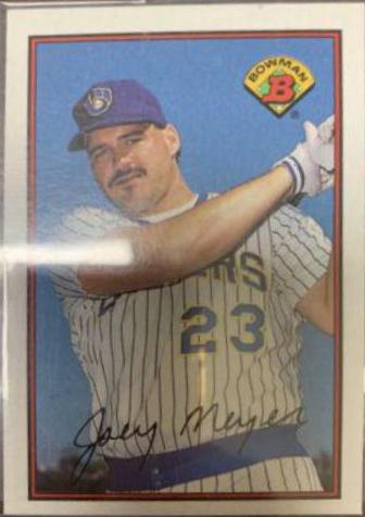 Joey Meyer #138 Baseball Cards 1989 Bowman