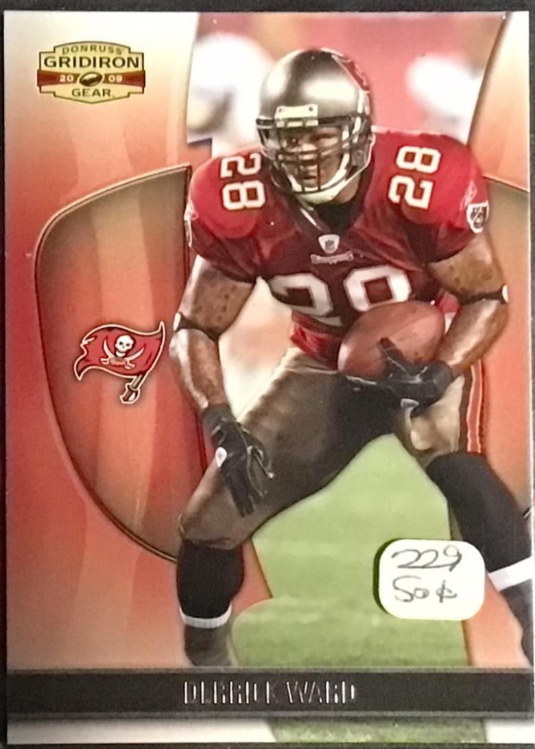 Derrick Ward #26 2009 Panini Donruss Gridiron Gear Football