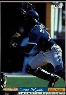 Carlos Delgado #614 Baseball Cards 1994 Score