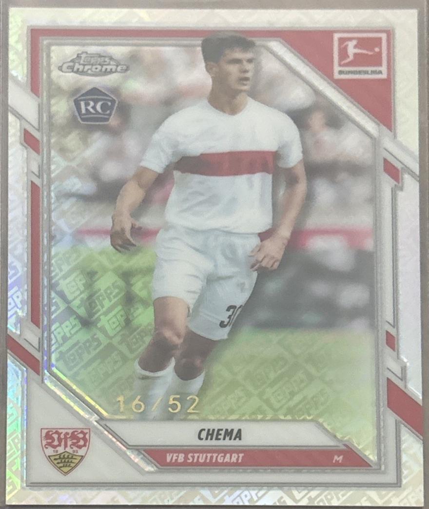 Chema #91 2025 Topps Chrome Bundesliga Soccer