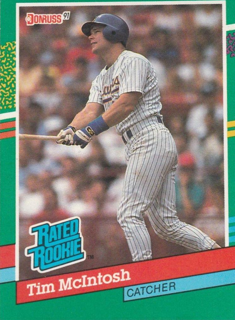 Tim McIntosh #414 Baseball Cards 1991 Donruss