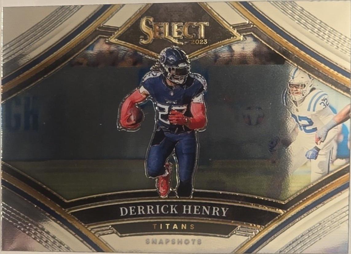 Derrick Henry #7 Football Cards 2023 Panini Select Snapshots