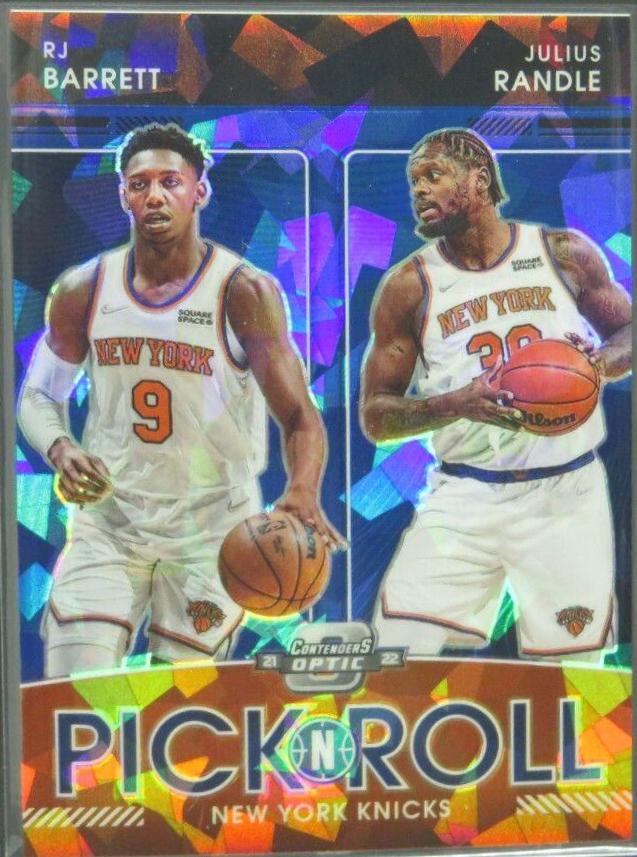 RJ Barrett, Julius Randle [Blue Ice] #12