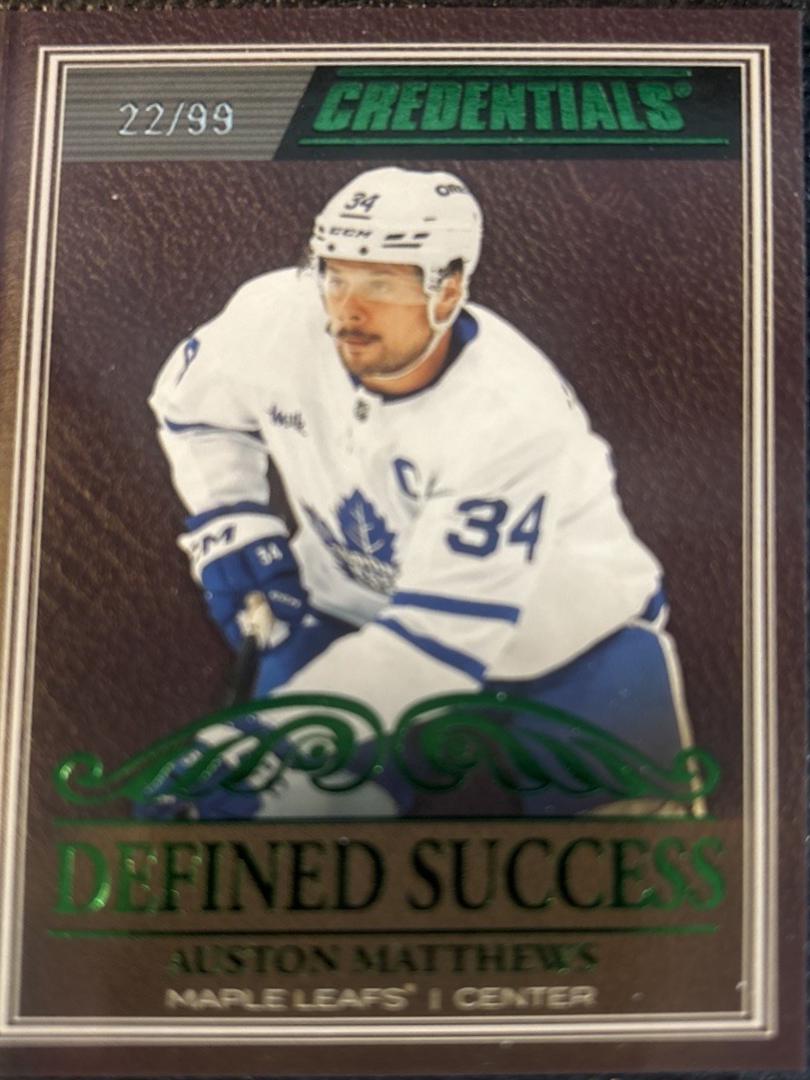 Auston Matthews [Green] #DS-1