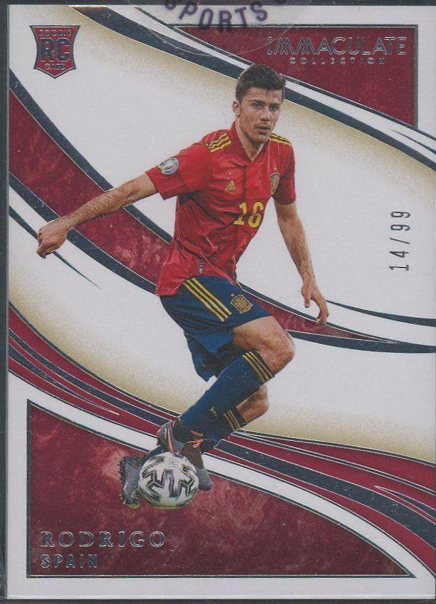 Rodrigo #67 2020 Panini Immaculate Collection Soccer