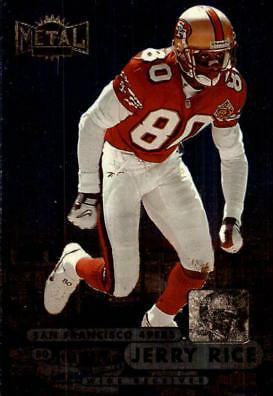 Jerry Rice #1 Football Cards 1998 Metal Universe