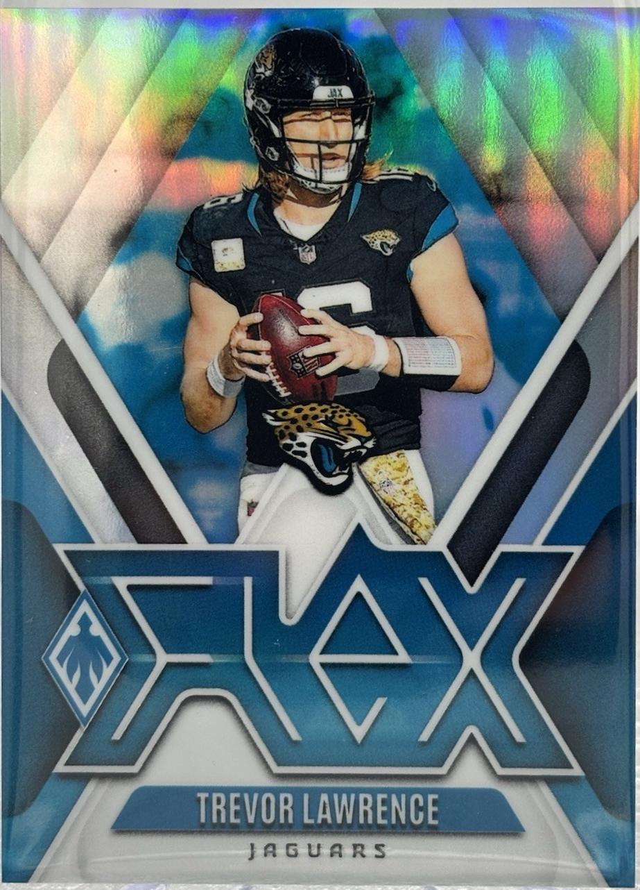 Trevor Lawrence #F-TLE Football Cards 2024 Panini Phoenix Flex