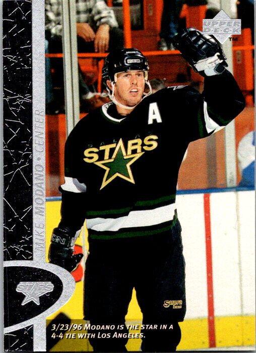 Mike Modano #43 Hockey Cards 1996 Upper Deck