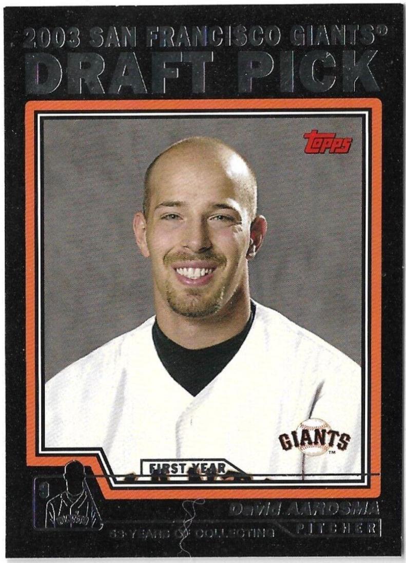 David Aardsma #676 Baseball Cards 2004 Topps