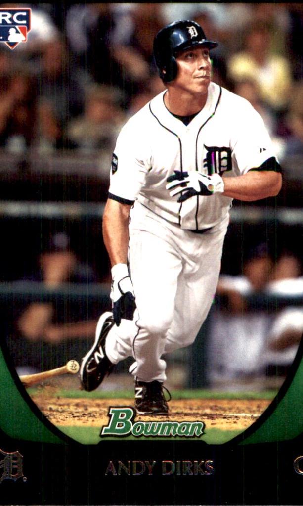Andy Dirks #31 2011 Bowman Draft Picks & Prospects Baseball