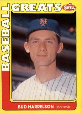 Bud Harrelson #38 Baseball Cards 1991 Swell Greats