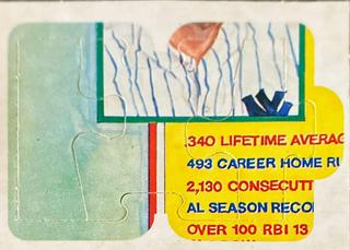Lou Gehrig #37, 38, 39
