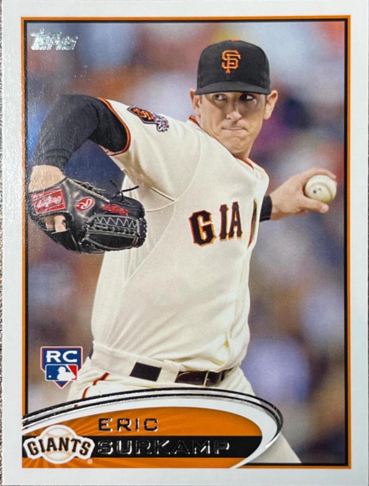 Eric Surkamp #459 Baseball Cards 2012 Topps