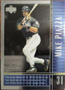 Mike Piazza #47 Baseball Cards 2000 Upper Deck Legends