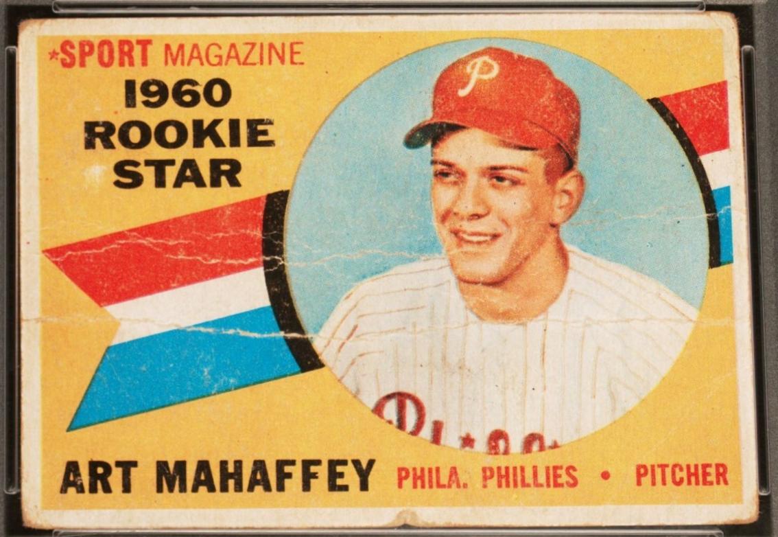 Art Mahaffey #138 1960 Venezuela Topps Baseball