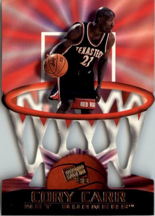 Cory Carr #NB 23 Basketball Cards 1998 Press Pass Net Burners