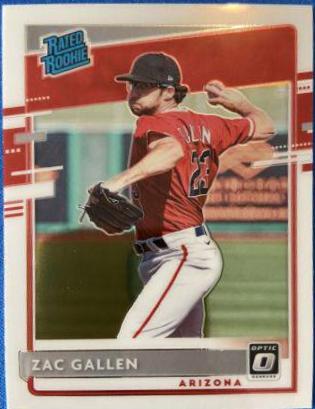 Zac Gallen #54 2020 Panini Donruss Optic Baseball