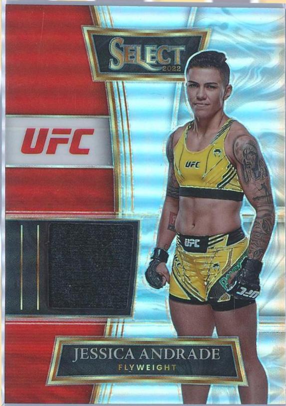 Jessica Andrade #SS-JAG Ufc Cards 2022 Panini Select UFC Selective Swatches