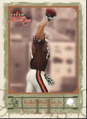 Kellen Winslow #98 2004 Fleer Sweet Sigs Football