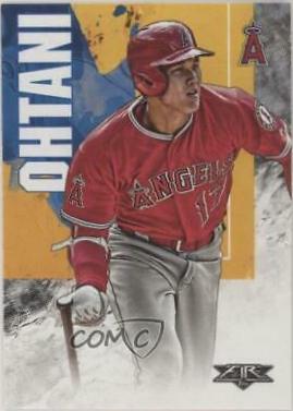 Shohei Ohtani #1 Baseball Cards 2019 Topps Fire