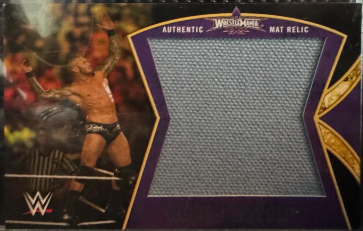 Randy Orton #CMP009579 Wrestling Cards 2014 Topps WWE Road to Wrestlemania XXX Mat Relics