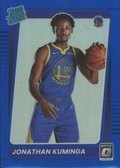 Jonathan Kuminga [Blue] #190 Basketball Cards 2021 Panini Donruss Optic Prices