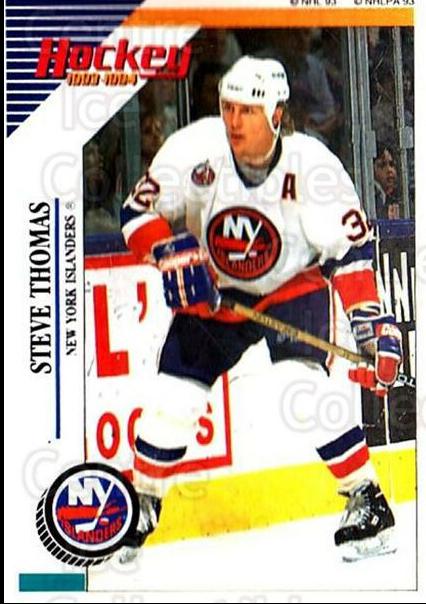 Steve Thomas #57 1993 Panini Sticker Hockey