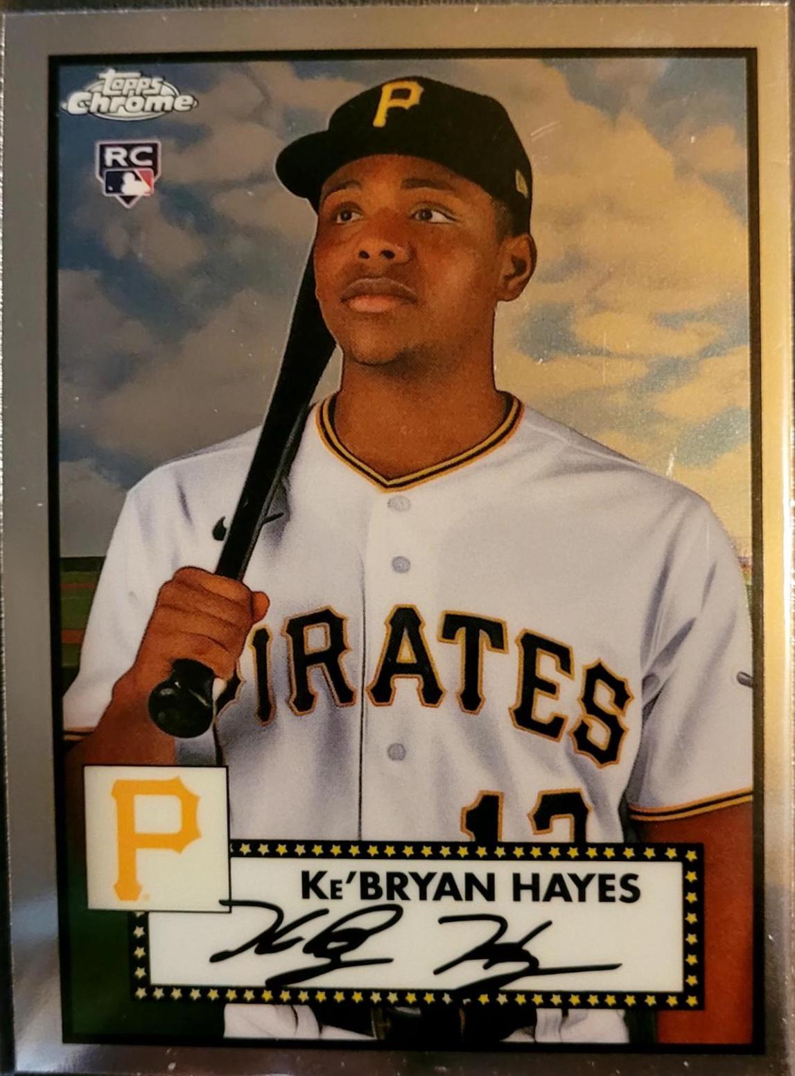 Ke'Bryan Hayes #14 Baseball Cards 2021 Topps Chrome Platinum Anniversary