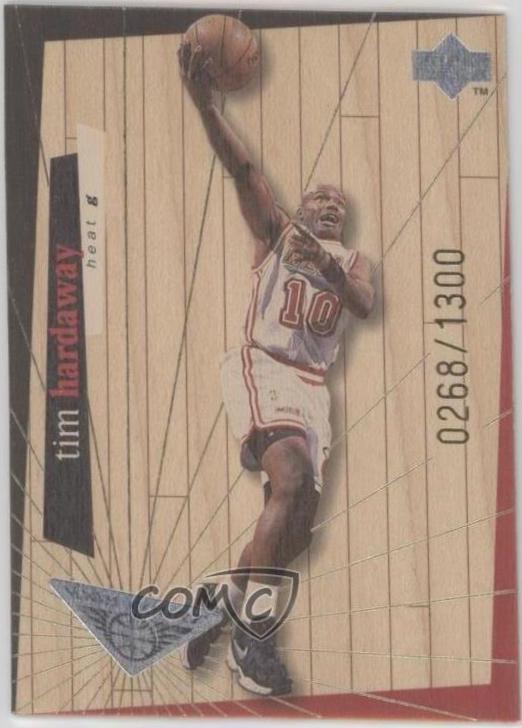 Tim Hardaway #H14 Basketball Cards 1998 Upper Deck Hardcourt High Court