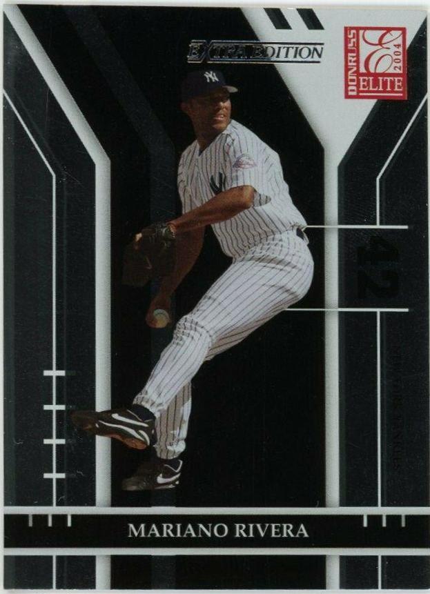 Mariano Rivera #50 Baseball Cards 2004 Donruss Elite