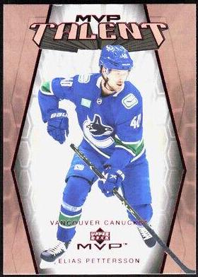 Elias Pettersson #MT-12 Hockey Cards 2023 Upper Deck MVP 20th Anniversary