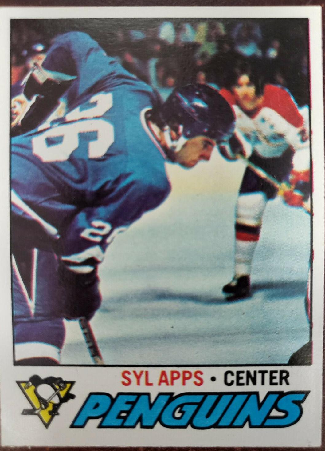 Syl Apps #248 Hockey Cards 1977 Topps