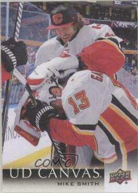 Mike Smith #C131 Hockey Cards 2018 Upper Deck Canvas