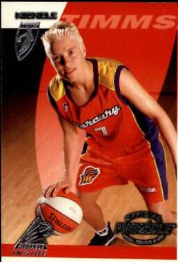Michele Timms #4 Basketball Cards 1997 Pinnacle Inside WNBA