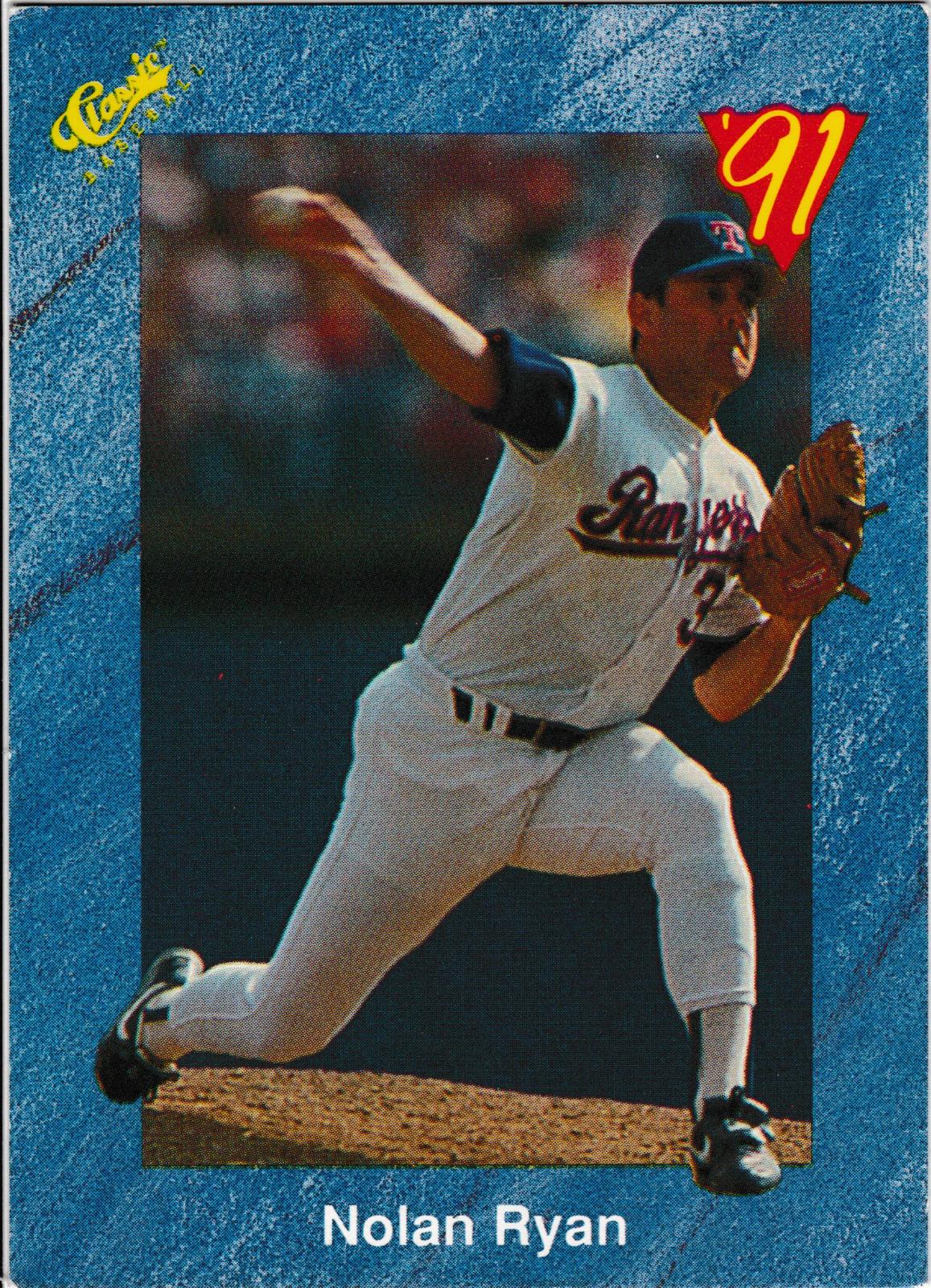 Nolan Ryan #T86 1991 Classic Four Sport Baseball