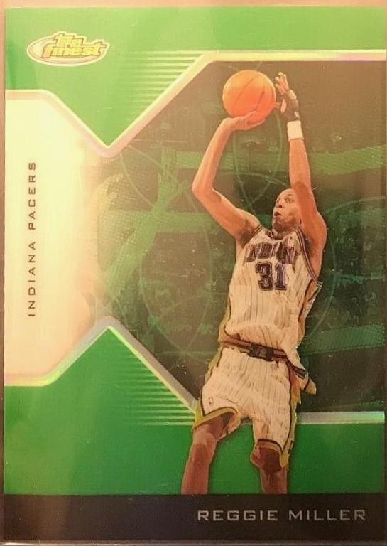 Reggie Miller [Green Refractor] #31