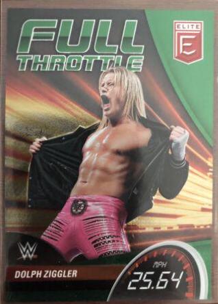 Dolph Ziggler #8 Wrestling Cards 2023 Donruss Elite WWE Full Throttle