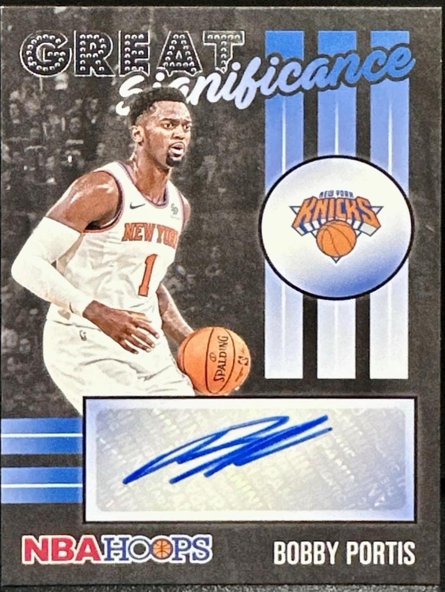 Bobby Portis #GS-BBP 2020 Panini Hoops Great Significance Basketball