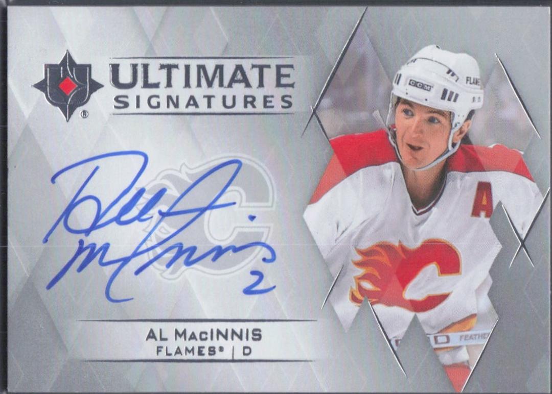Al MacInnis #US-AM Hockey Cards 2023 Upper Deck Ultimate Collection Signature