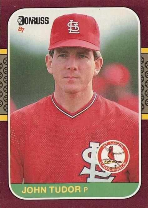 John Tudor #63 1987 Donruss Opening Day Baseball