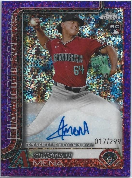 Cristian Mena [Purple Speckle Refractor] #RA-CME