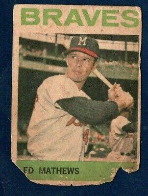 Eddie Mathews #35 Baseball Cards 1964 Venezuela Topps