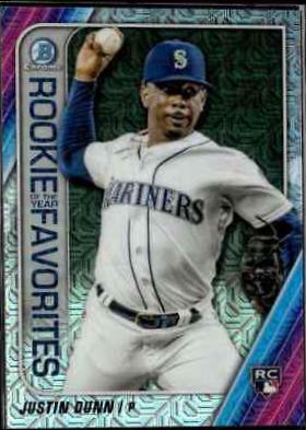 Justin Dunn [Purple Refractor Mega Box Mojo] #ROYF-JD